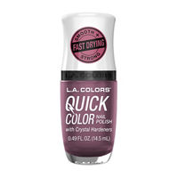 L.A. Colors Quick Color Nail Polish with Crystal