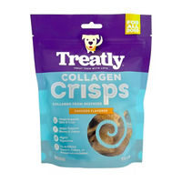 Treatly Collagen Crisps Dog Chews, Chicken Flavored, 5