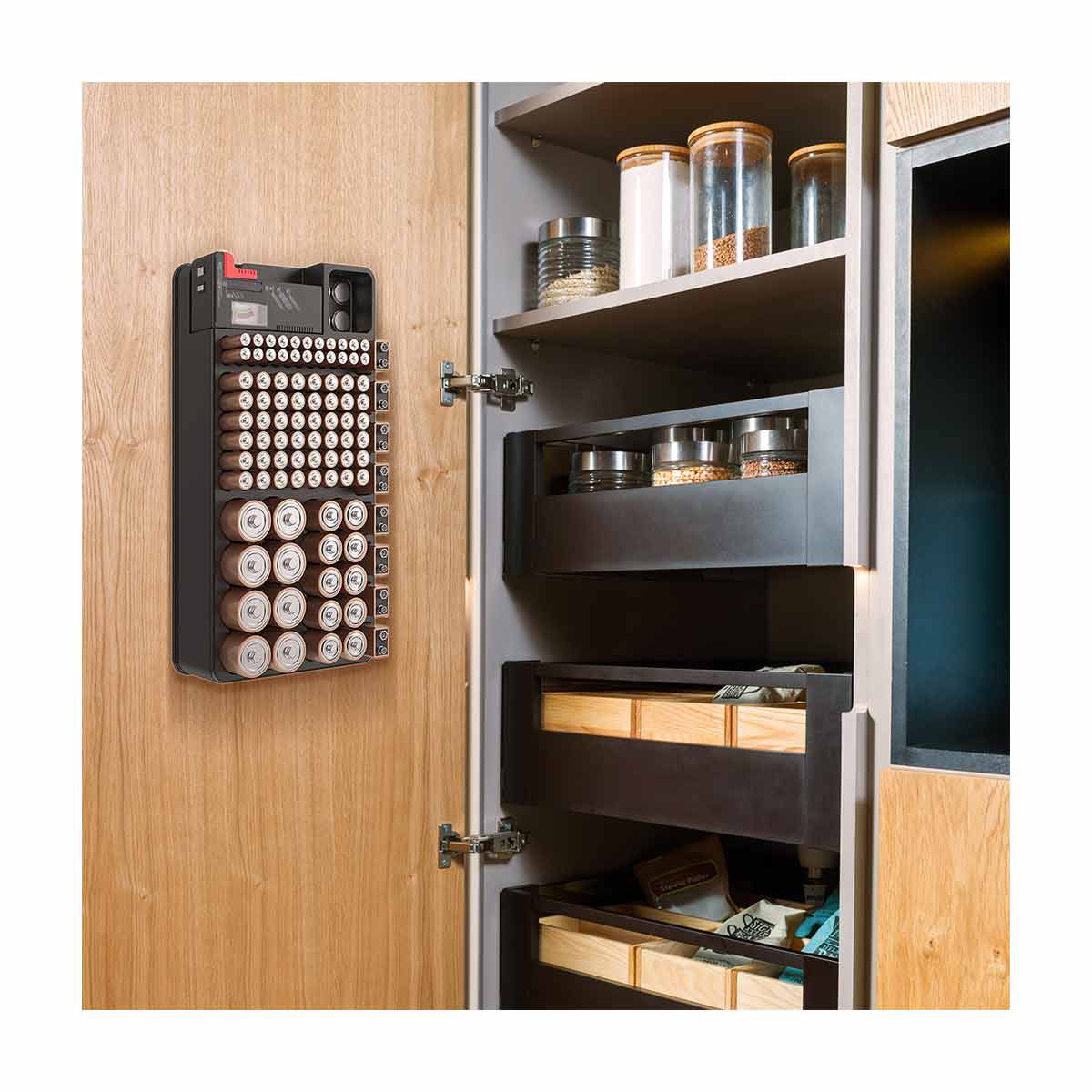 Zero Dark Battery Organizer & Tester