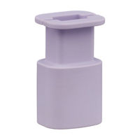 TekSquad 2-in-1 Silicone Charger, 4 Assorted Colors