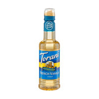 Torani Sugar-Free Syrup, French Vanilla, 25.4 fl oz