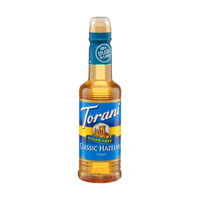 Torani Sugar-Free Syrup, Hazelnut, 25.4 fl oz