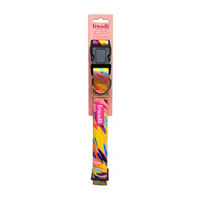 Friendli Neoprene Dog Collar, L/XL, Pink/Purple 