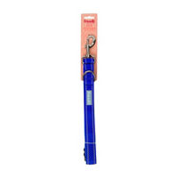 Friendli Nylon Dog Leash, 4-6ft, Sapphire Blue 