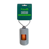 Snow Gray Dog Waste Bag Holder