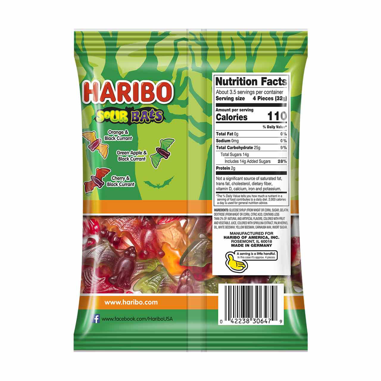 Haribo Sour Bats