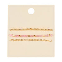 Faceted Beaded Bracelet, 3 ct