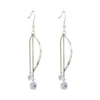 Long Chain Twist Earrings