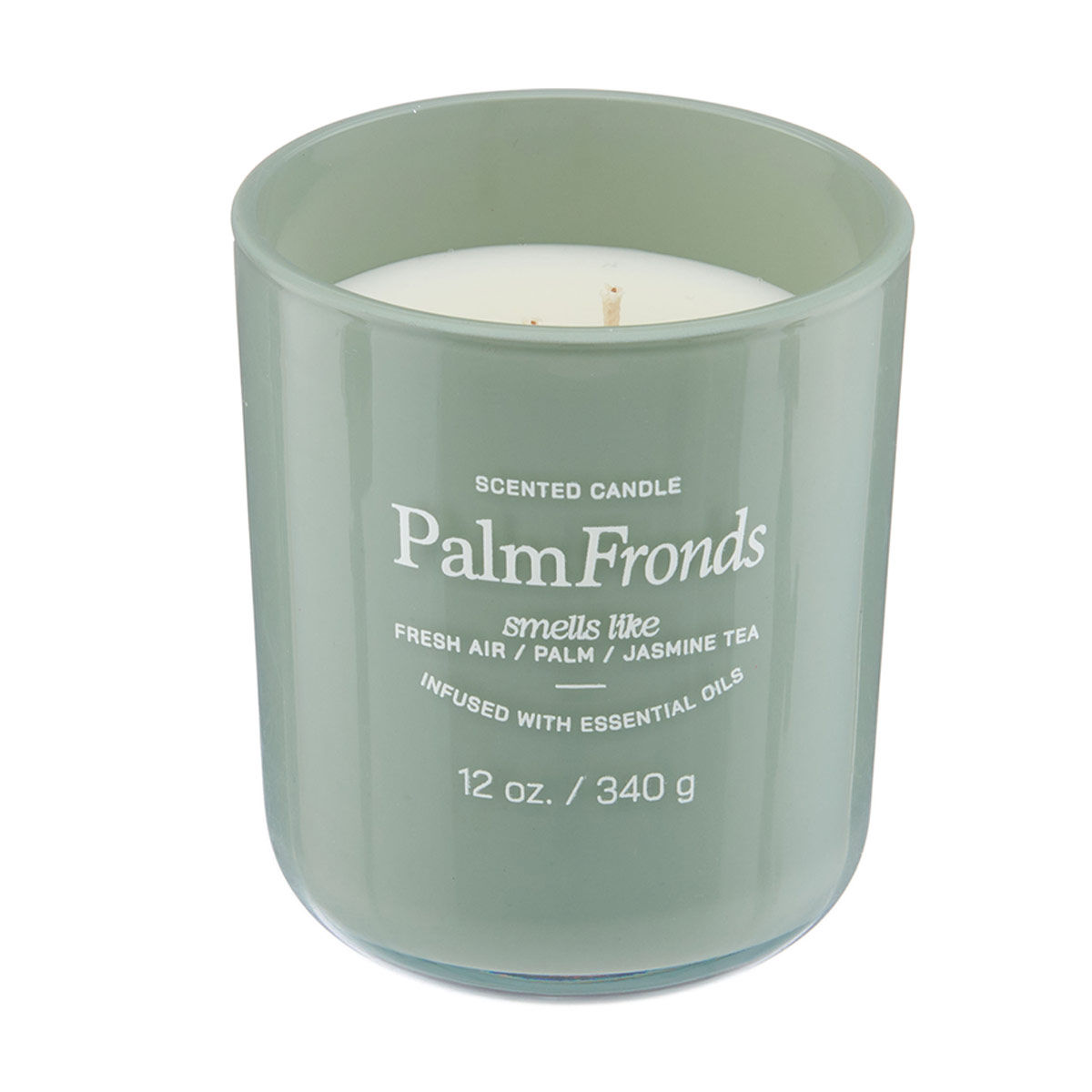Scented Candle, Palm Fronds