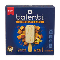 Talenti Mini Gelato Bars, Vanilla Caramel, 6 ct
