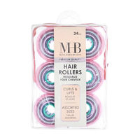 MHB (Must-Have Beauty) 24pc Classic Self-Grip Velcro Hair