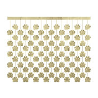 Pawty Animals Golden Paw Print Party Wall Backdrop