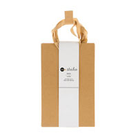 p.s studio Brown Craft Bags, Small, 5.2x3.2 in, 6 pk