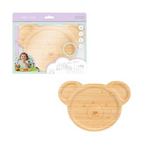 Owl & Coo Bamboo Plate, Panda