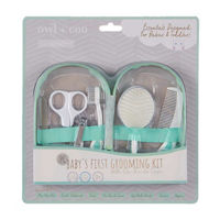 Owl + Coo 7 Piece Baby's First Grooming Kit with Case