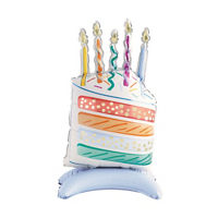 Cake Slice Balloon Centerpiece