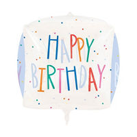 'Happy Birthday' Cube Balloon