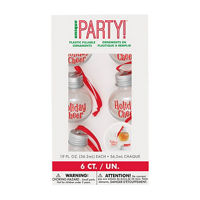 Unique Party! Plastic Fillable Ornaments, 6 ct