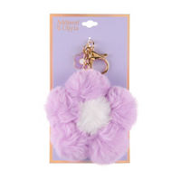 Addison & Olivia Flower Puff Bag Charm