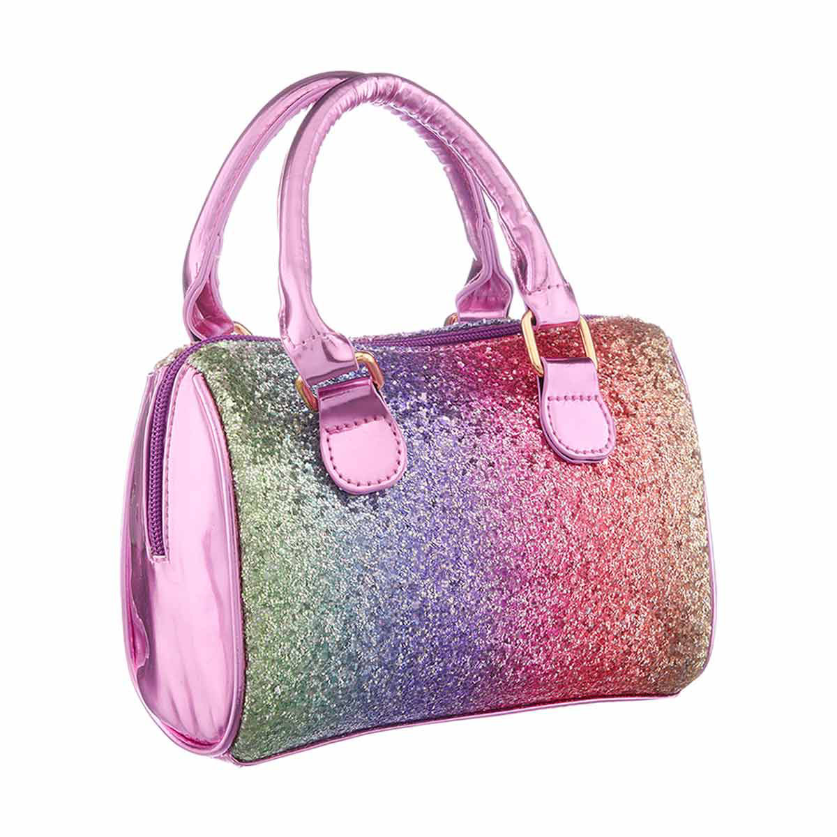 Rainbow Glitter Purse
