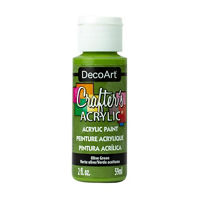 Crafters Acrylic Paint 2OZ Olive Green
