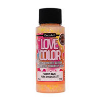 Love Color Confettie Glitter Paint  2OZ Sunny Daze