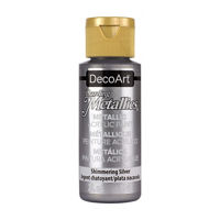 Dazzling Metallics Acrylic 2oz Shimmering Silver