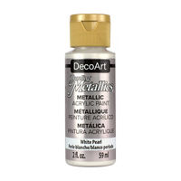 Dazzling Metallics White Pearl Acrylic Paint, 2 oz