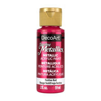 Dazzling Metallics Acrylic 2oz Festive Red