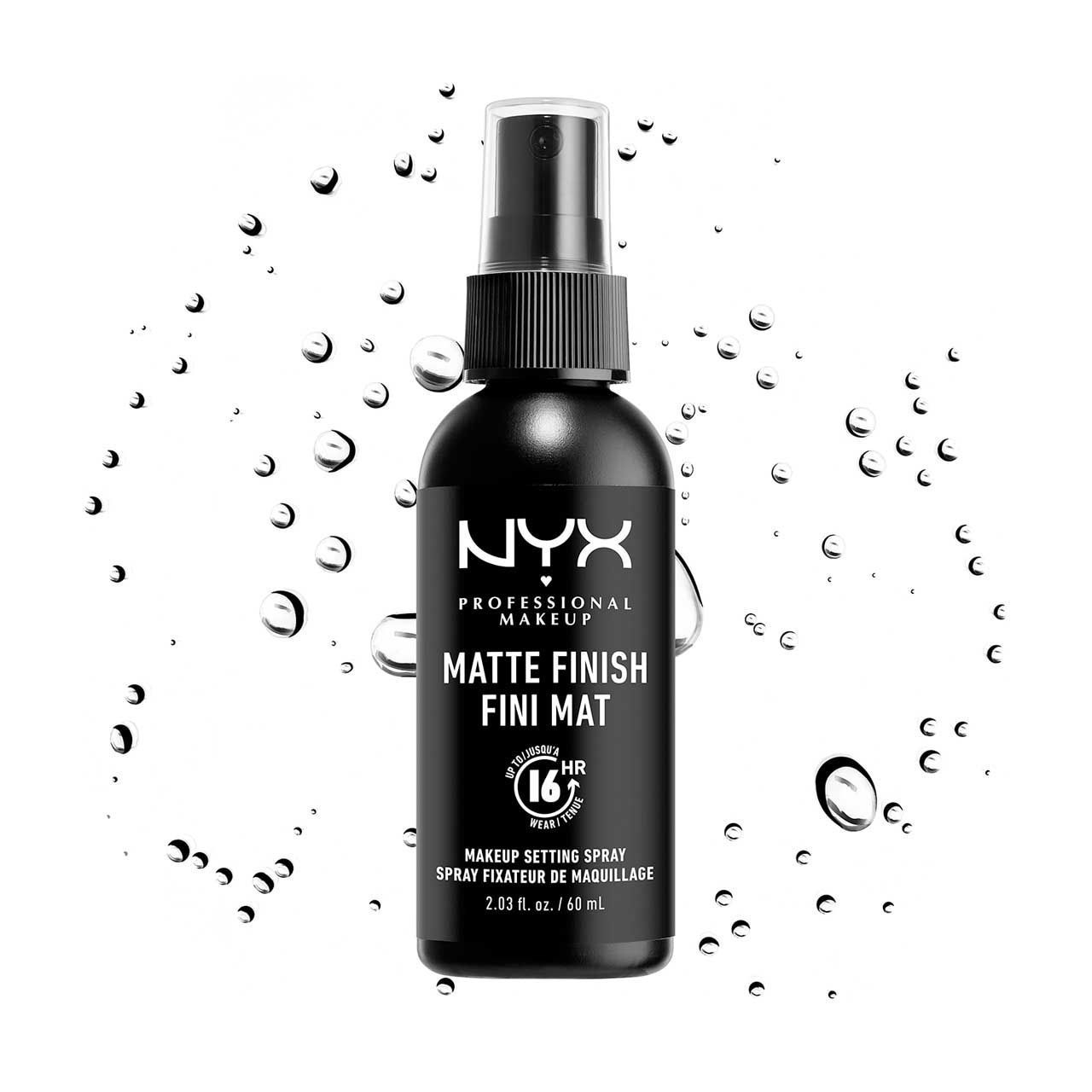 NYX Professional Makeup Matte Makeup Setting Spray, 2.02 oz