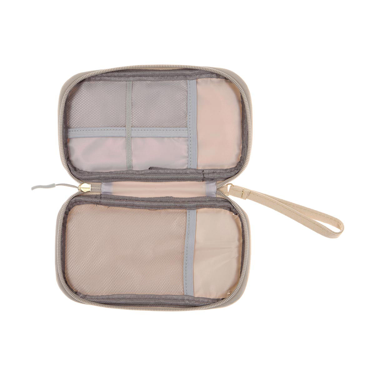 Jet Away Cable Organizer Pouch, Cream