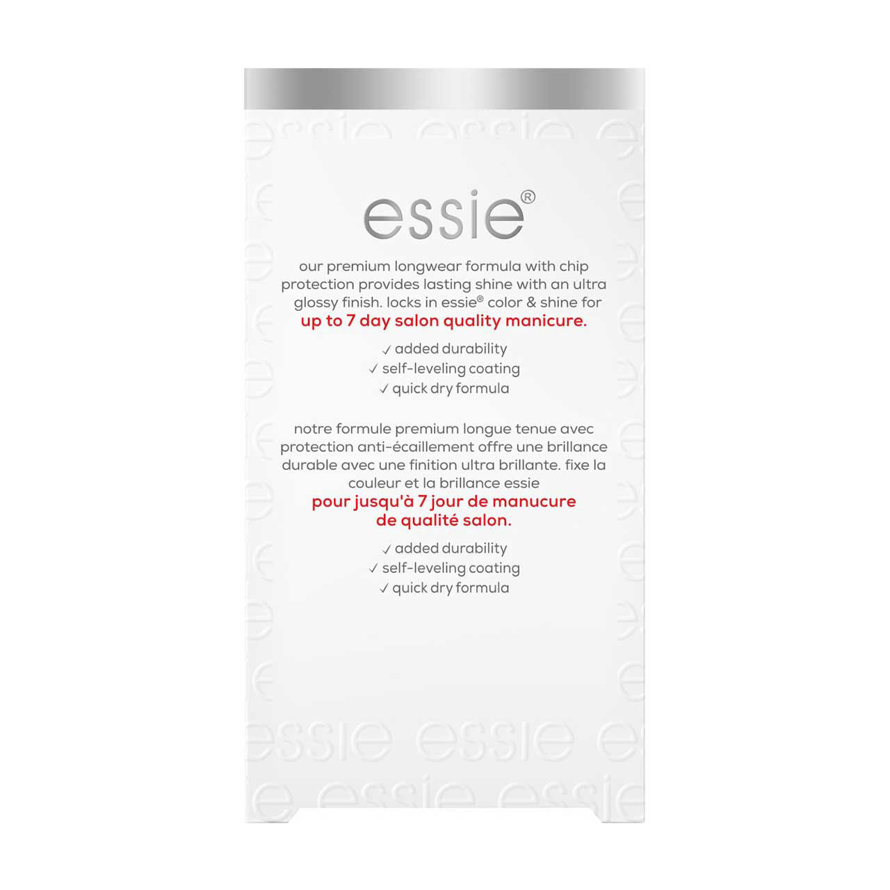 essie Stay Longer Top Coat Nail Protection, 0.46 oz