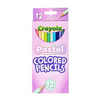 Crayola Pastel Colored Pencils, 12 ct