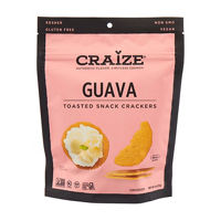 Craize Toasted Snack Crackers, Guava