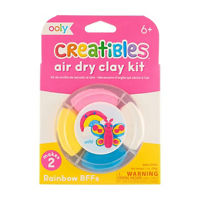 Ooly Creatibles Air Dry Clay Kit Rainbow BFFs