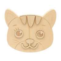 Chunky Wood Kitten, Unfinished