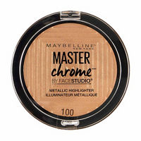 Maybelline Master Chrome Highlighter Powder, Molten Gold, 0.24