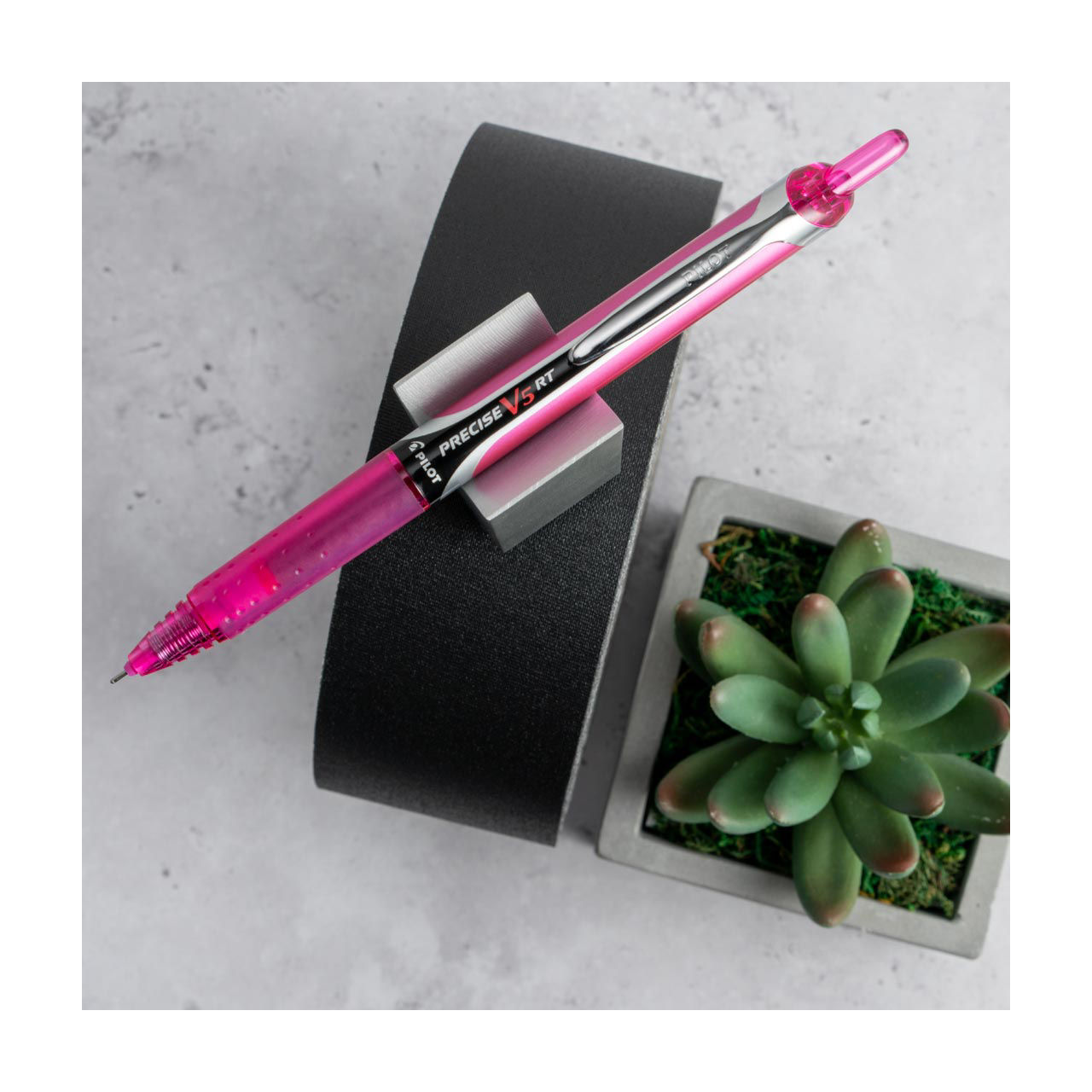 Pilot Precise V5 Premium Rolling Ball Pen, Extra Fine Point, Pink