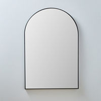 Black Frame Arch Mirror, 24 in x 36