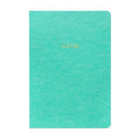 Ryder & Co. Vegan Leather Notebook, Green