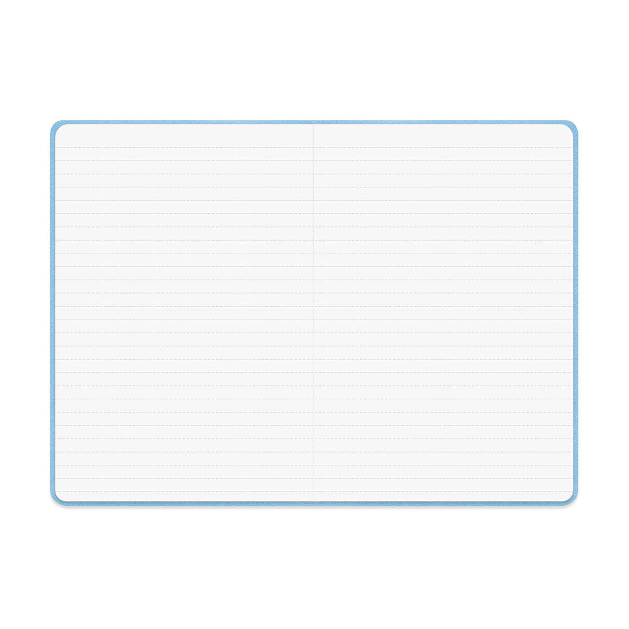 Ryder & Co. Vegan Leather Notebook, Blue