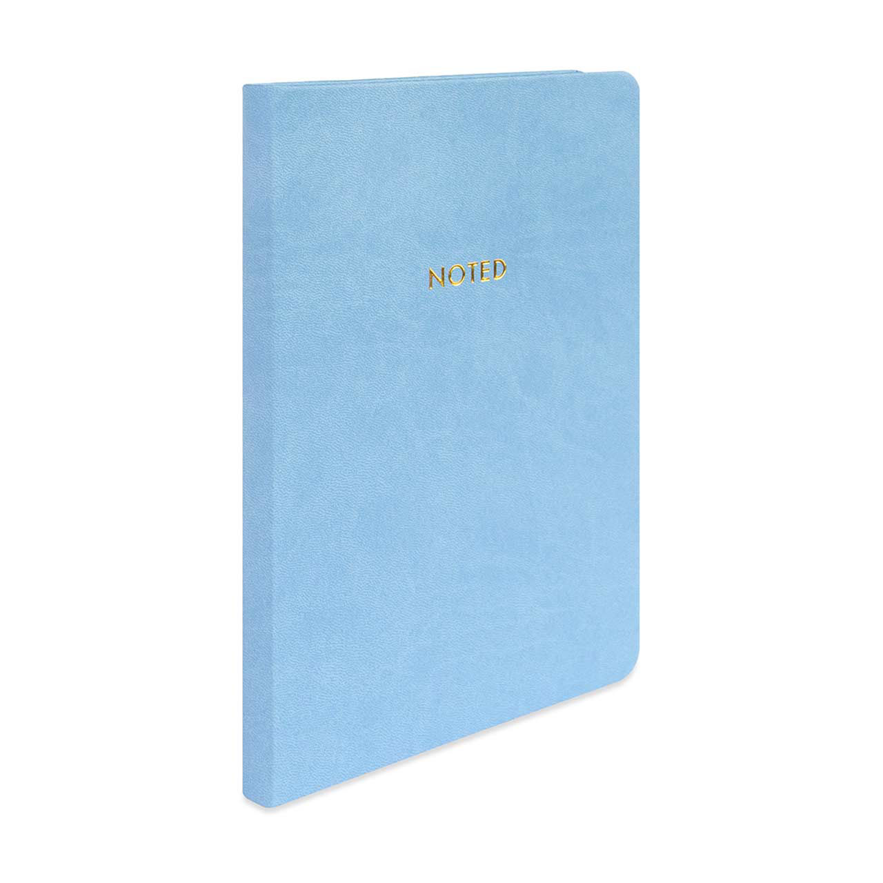 Ryder & Co. Vegan Leather Notebook, Blue