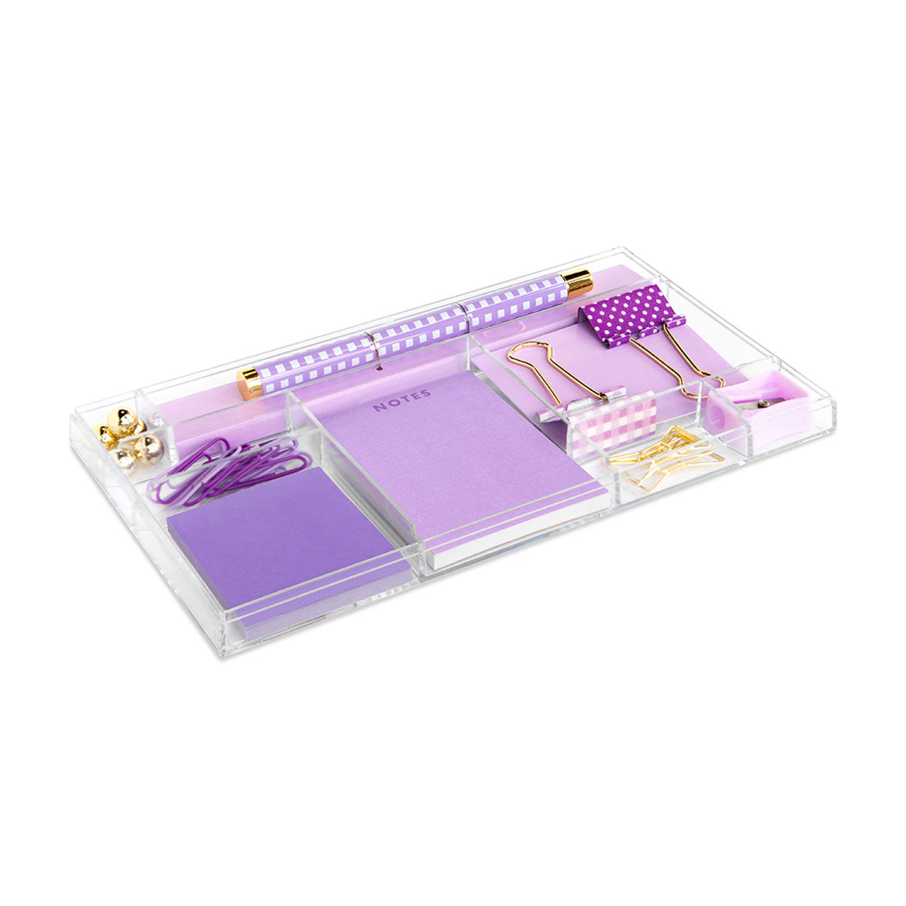 Ryder & Co. Stationery Box, Purple