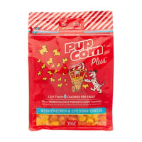 Pupcorn Plus Dog Treats, 8 oz