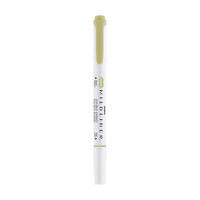 Zebra Pen Mildliner Dual Tip Creative Highlighter, Olive