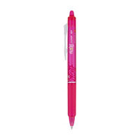 Pilot FriXion Ball Clicker Erasable Gel Pen, Pink