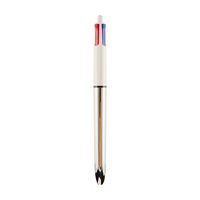 Bic 4-Color Pen, Silver