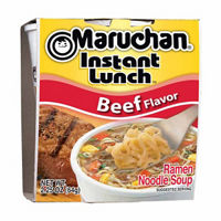 Maruchan Instant Lunch Ramen Noodle Soup, Beef Flavor, 2.25 oz
