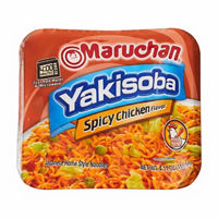 Maruchan Yakisoba Japanese Home Style Noodles, Spicy Chicken Flavored, 4.11 oz