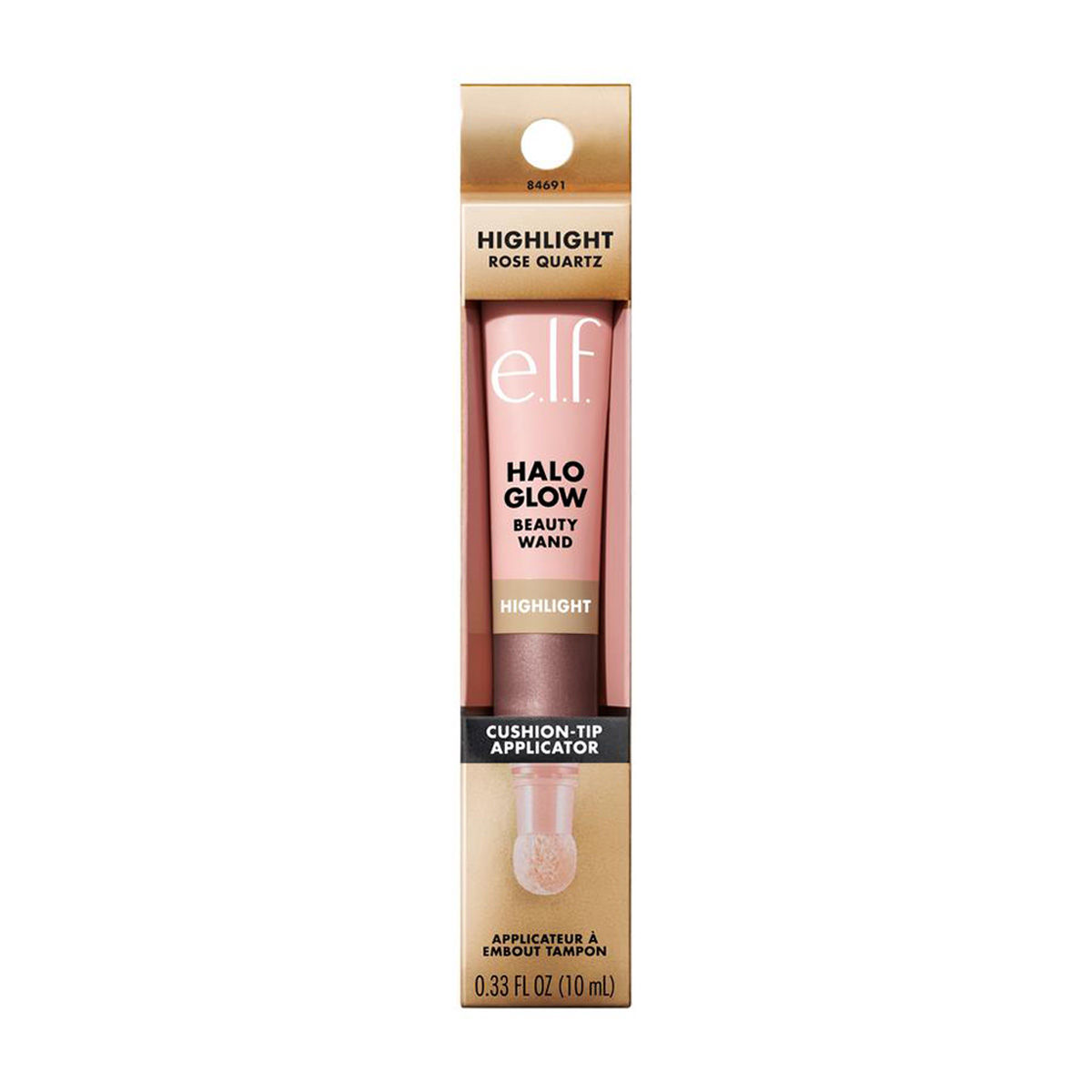 e.l.f. Halo Glow Highlight Beauty Wand - Rose Quartz, 0.33 fl oz